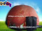 Red Universe Inflatable Planetarium Dome Tent 5 Meters Diameter For Teaching