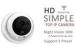 Dome 2 Way Talk Wireless Night Vision Security Camera PTZ High Resolution