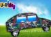 Adult Paintball Air Bunkers Humvee Shape Paintball Blow Up Bunkers For Team Game