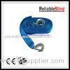 EN12195 4M / 6M / 8M Blue heavy duty lashing straps 50mm Belt Width for truck