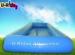Blue Large Kids Rectangular Inflatable Pools Pvc Tarpaulin 8m x 8m x 0.65m