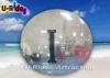 Red Inflatable Zorb Ball Hot Welded / Human Inflatable Bumper Bubble Ball