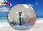 Red Inflatable Zorb Ball Hot Welded / Human Inflatable Bumper Bubble Ball