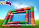 Colorful Big Inflatable Deep Pool / Blow Up Swimming Pools For Adults