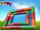 Colorful Big Inflatable Deep Pool / Blow Up Swimming Pools For Adults
