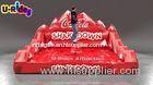 Red Durable Mechanical Surfboard Inflatable Fire Resistance 0.55mm PVC