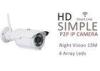 5X Digital Zoom Waterproof IP Security Camera Night Vision High Definition
