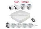 Wide Dynamic Range IP Camera POE NVR Kit Network Surveillance System