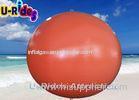 Digital Print Red Round Inflatable Pool Toys Buoys With Hot Air Welding