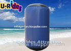 Dark Blue Floating Inflatable Water Games Column Buoy Air Sealed OD 2.5m 0.6m