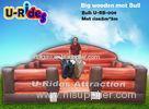 5M One Person Big Mechanical Rodeo Bull Round With CE Certification