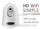 Infrared Night Vision WPS Cloud Security Cameras One Key Wifi Set