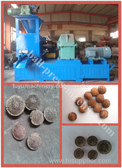 Dry powder briquette machine