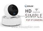 High Definition ONVIF Wifi IP Camera P2P Pan Tilt Zoom RoHS FCC Certification