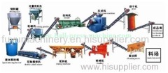 Iron powder briquette machine