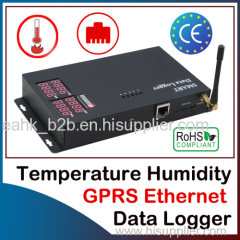 Temperature Humidity GPRS Ethernet Data Logger