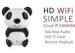 Panda 32G TF Card Intercom Cloud Surveillance Camera For Baby Monitor