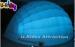 Heavy Duty Inflatable Party Dome LED Air Dome Tent With 12 Months Warranty