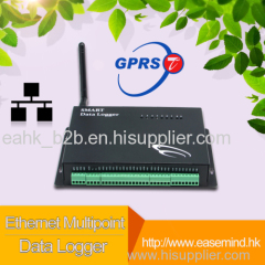 Multipoint GPRS Ethernet Data Logger