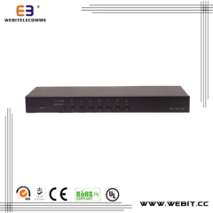 19" fixed remote control KVM switch