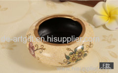 High Quality White Promotion Ceramic Ashtray