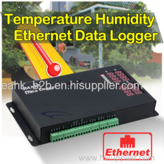 Ethernet Temperature Humidity Tracking System