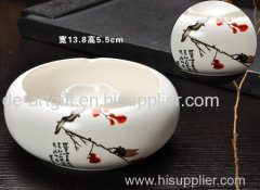 Newly design ceramic cute cigar ashtray