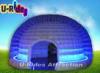 Customized LED Garden Party Tent Inflatable Transparent Tent With Two Doors