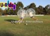Transparent body Inflatable Zorb Ball 1.00mm PVC Heat Sealed for adults