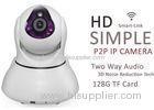 128G TF Card Two Way Talk High Definition Surveillance Cameras Infrared