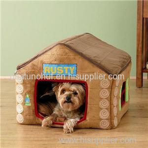 Plush House For Dogs