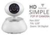 PTZ Infrared Plug And Play IP Security Camera High Definition 3.6mm Lens