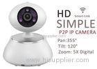 PTZ Infrared Plug And Play IP Security Camera High Definition 3.6mm Lens