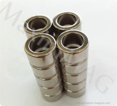 Neodymium magnetic ring for fuel optimizer and water filteration