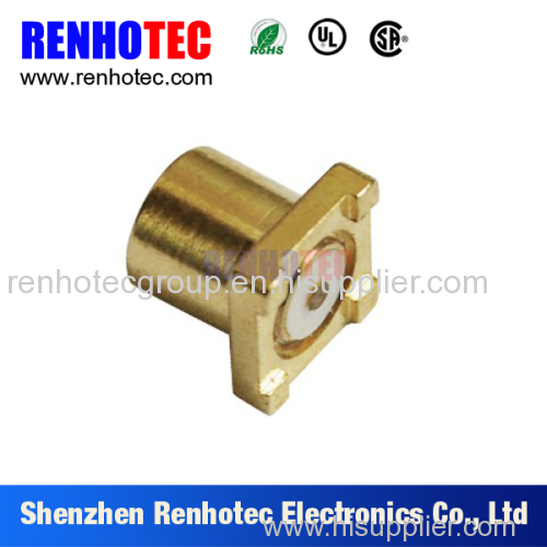 MMCX jack straight surface mount receptacle connector