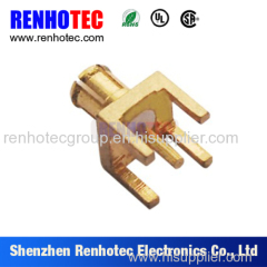 180 degree edge mount mcx mmcx connector golden connector