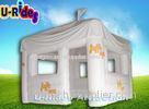 PVC Tarpaulin White Outdoor Event Tent Inflatable Photo Booth For Adult