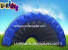 0.55MM PVC Concert Inflatable Stage Roof Blue Inflatable Stage Cover 10M X 5M X 4M