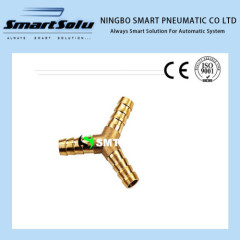 C-011 Pneumatic Fittings three way hose barb