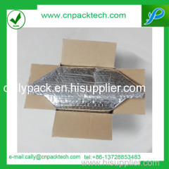 Multicolor Shiny Aluminum Foil Bubble Mailer Box Liner