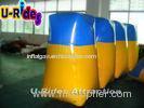 0.6mm PVC Outdoor Speedball Inflatable Bunkers Fire Resistant For Rental