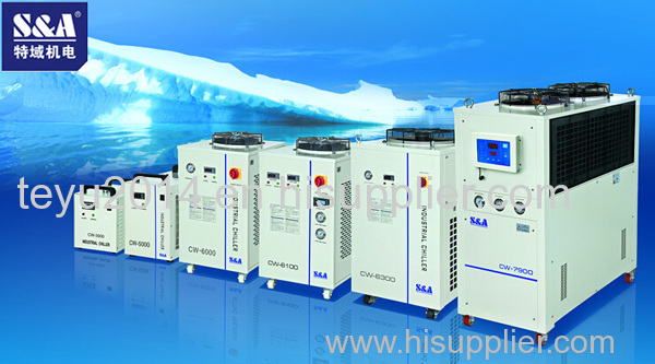 S&A industrial chiller is fit for 600W-2000W cooling system