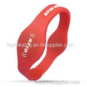 Dual Chip RFID Silicone Wristband HC-GJ018