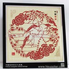 Chinese handmade folk art paper design cutting