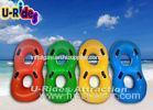 Seashore Colorful Twin Float Swim Ring Inflatable Swimming Ring With Handles