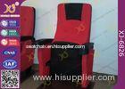 Plywood Inner Shell PU Foam Cushion Stadium Theater Chairs For Bleacher