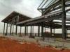 Galvanized C Purlins Prefabricated Steel Frame With Self - Tapping Screw