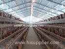 PVC Down Pipe Poultry Farm Structure With Grey paint Surface