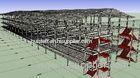 Prefabricated Light Workshop Steel Structure For 4 Storey Dormitory