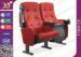 Molded PU Foam Flame Retardant Theatre Seating Chairs Center Distance 580mm Rocker